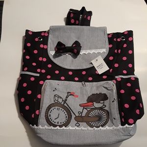 NEW Polka Dot Backpack